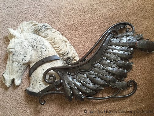 Handcrafted Horse Wall Hanging Raffle