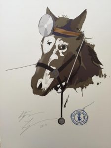Horse Illustration by Stephen Lobsinger