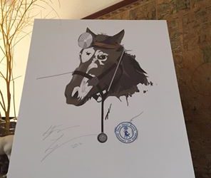 Horse Illustration by Stephen Lobsinger