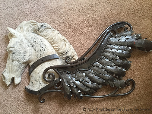 Handcrafted Horse Wall Hanging Raffle